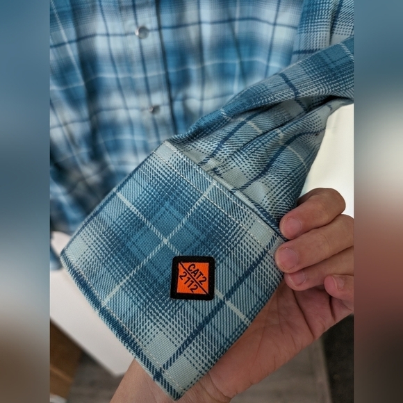 Wrangler FR Snap Front Work Shirt - Picture 6 of 6